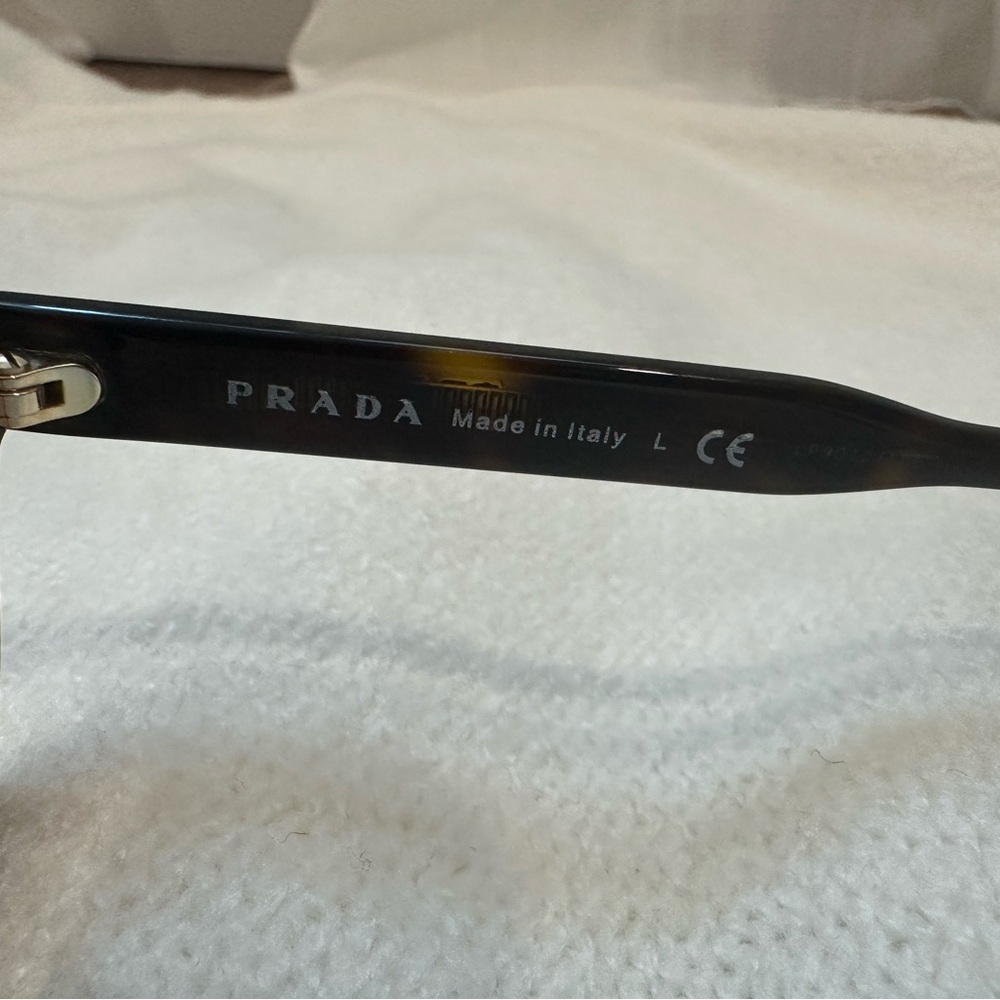 Prada Tortoiseshell Frame Sunglasses with Brown Gradient Lenses - Picture 5 of 10